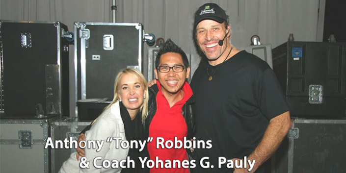 Anthony Tony Robbins & Coach Yohanes G. Pauly