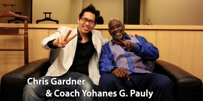Chris Gardner & Coach Yohanes G. Pauly