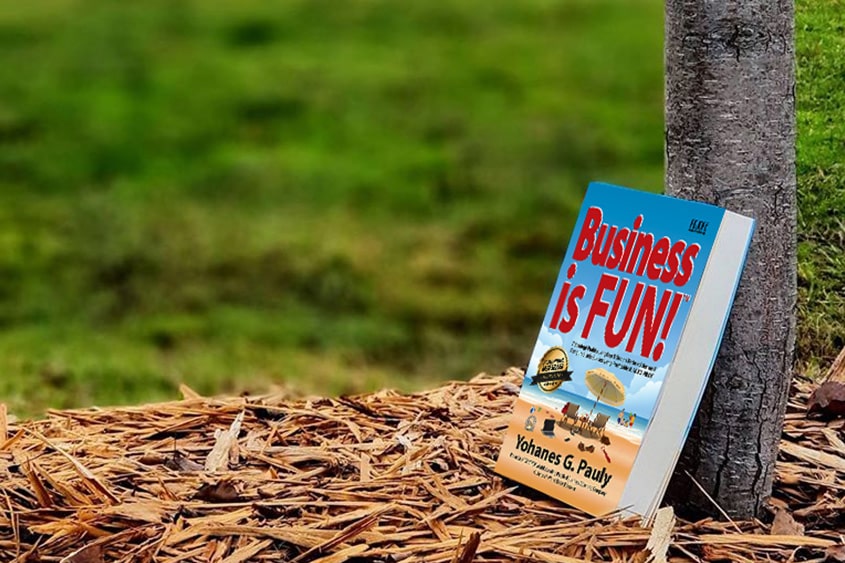 oach Yohanes G. Pauly yang juga dikenal sebagai World’s Top Certified Business Coach menulis buku bisnis berjudul “Business is FUN!”