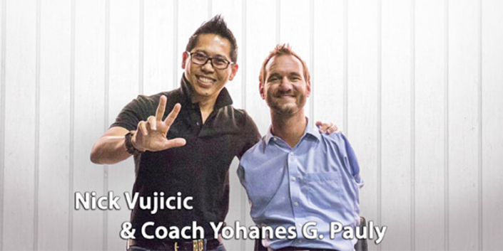 Nick Vujicic & Coach Yohanes G. Pauly