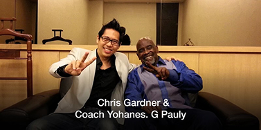 Chris Gardner, Author dari The Pursuit of Happyness Bersama dengan Coach Yohanes G. Pauly, World’s Top Certified Business Coach