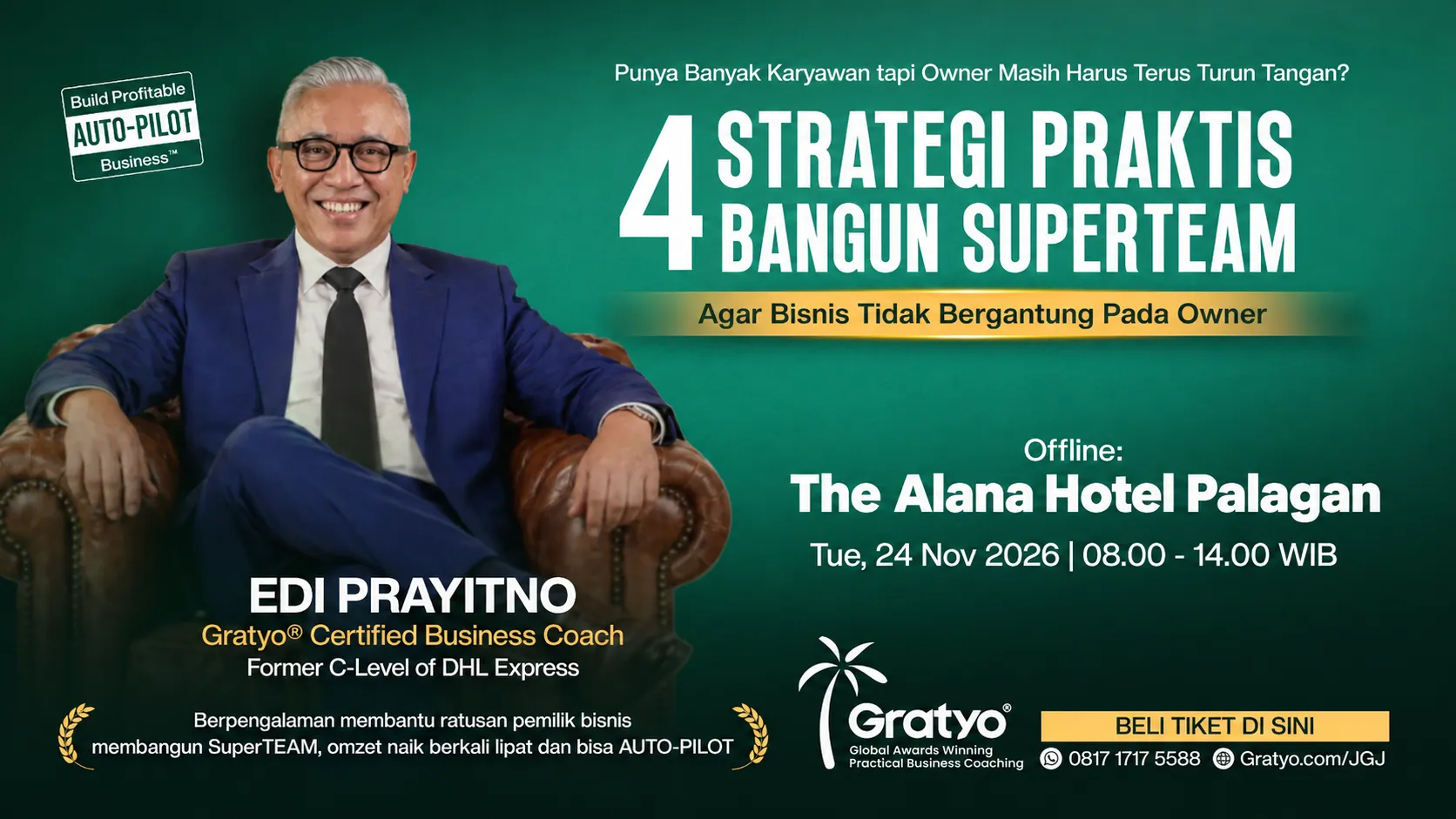 Gratyo Business Owner Masterclass Yogyakarta Batch #628