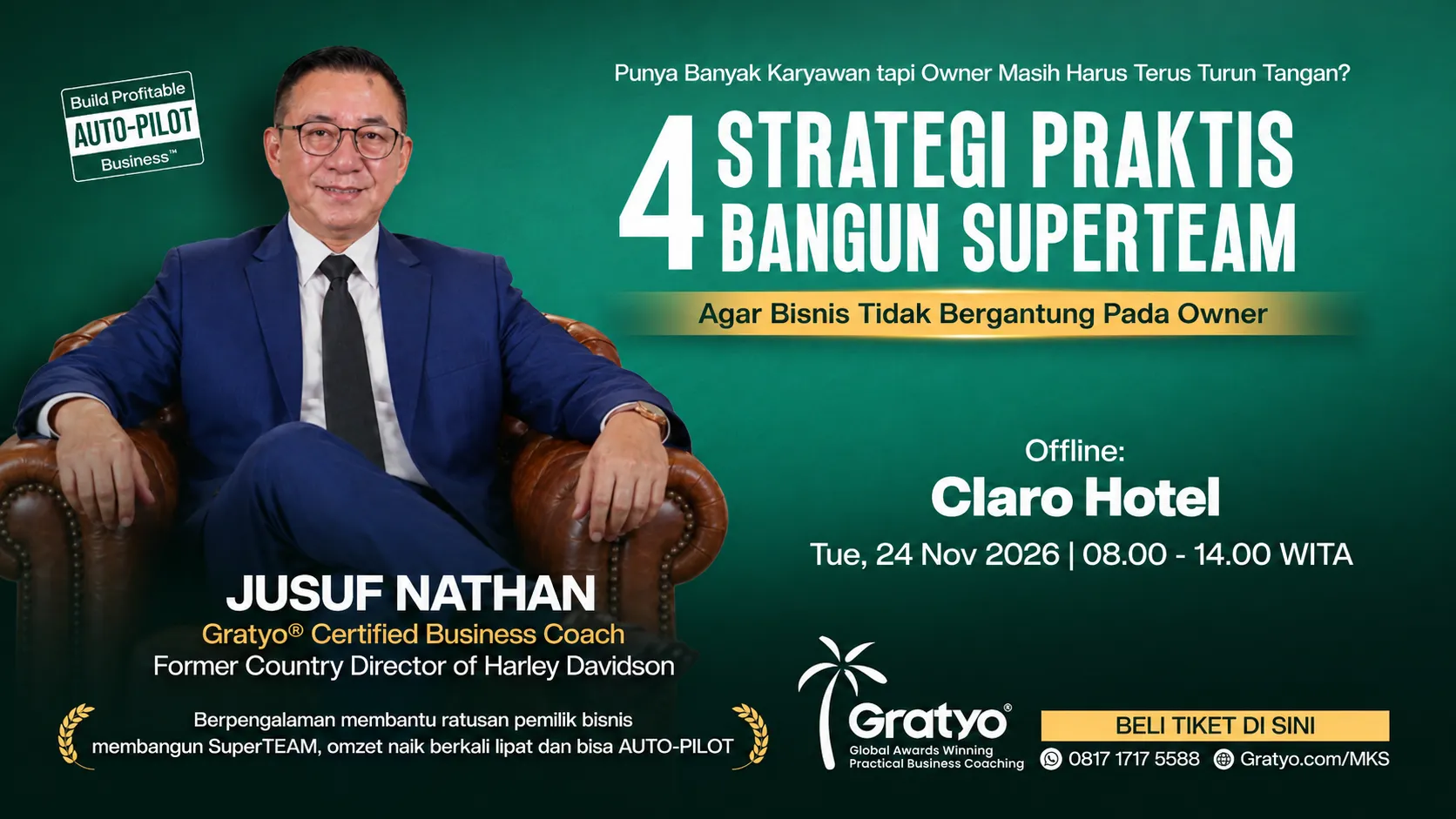 Gratyo Business Owner Masterclass Makassar Batch #627